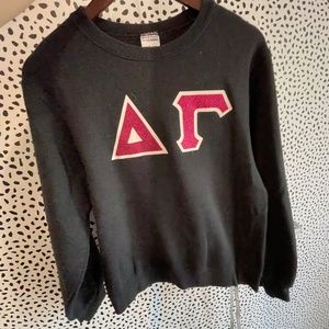 TWO Delta Gamma DG DeeGee Sweatshirts